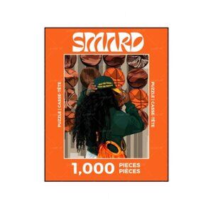 Smard Art 1000-Piece Mountable Art Puzzle 18x24 Inches Vibrant Design Featuring